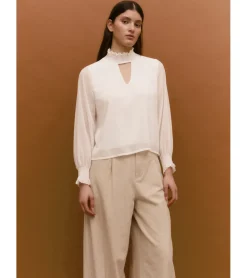 BLUSA GASA CUELLO