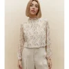 BLUSA GASA FLORES