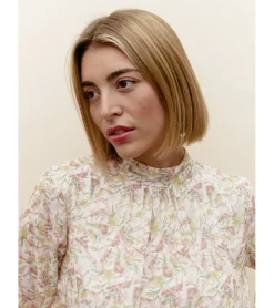 BLUSA GASA FLORES