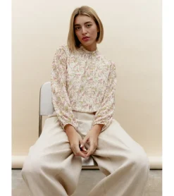 BLUSA GASA FLORES