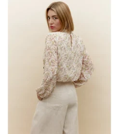 BLUSA GASA FLORES