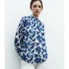 BLUSA GASA HOJAS