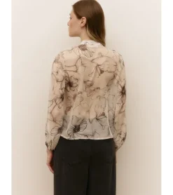 BLUSA GASA VOLANTES