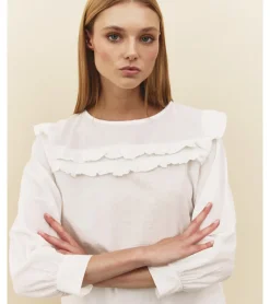 BLUSA JARETAS VOLANTE