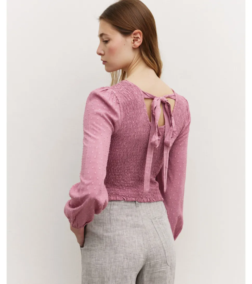 BLUSA LAZO ESPALDA