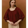 BLUSA LINO ESCOTE