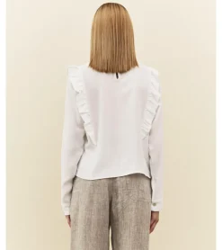 BLUSA LISA VOLANTES