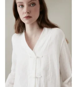 BLUSA MANGA LARGA LINO