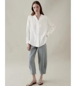 BLUSA MANGA LARGA LINO