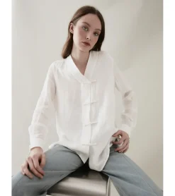 BLUSA MANGA LARGA LINO
