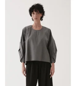 BLUSA MANGA PLIEGUES