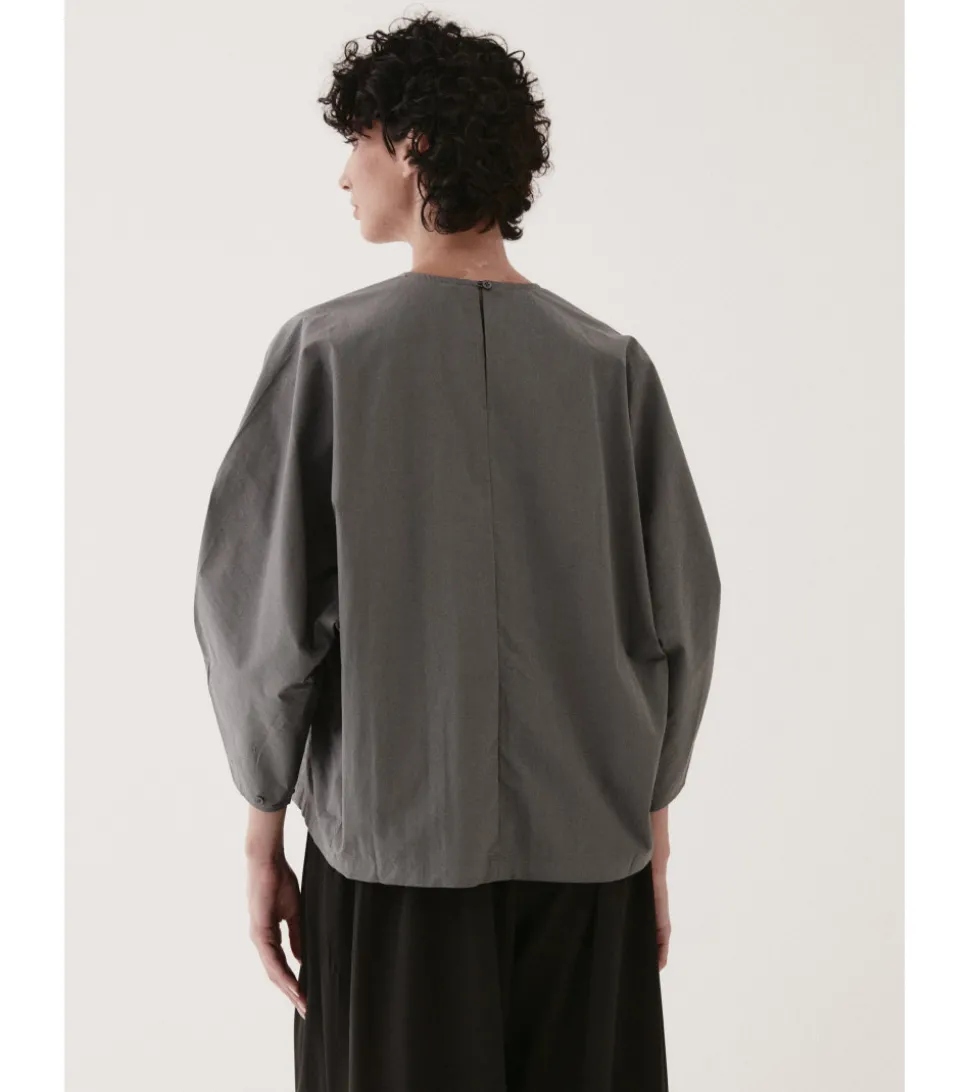 BLUSA MANGA PLIEGUES