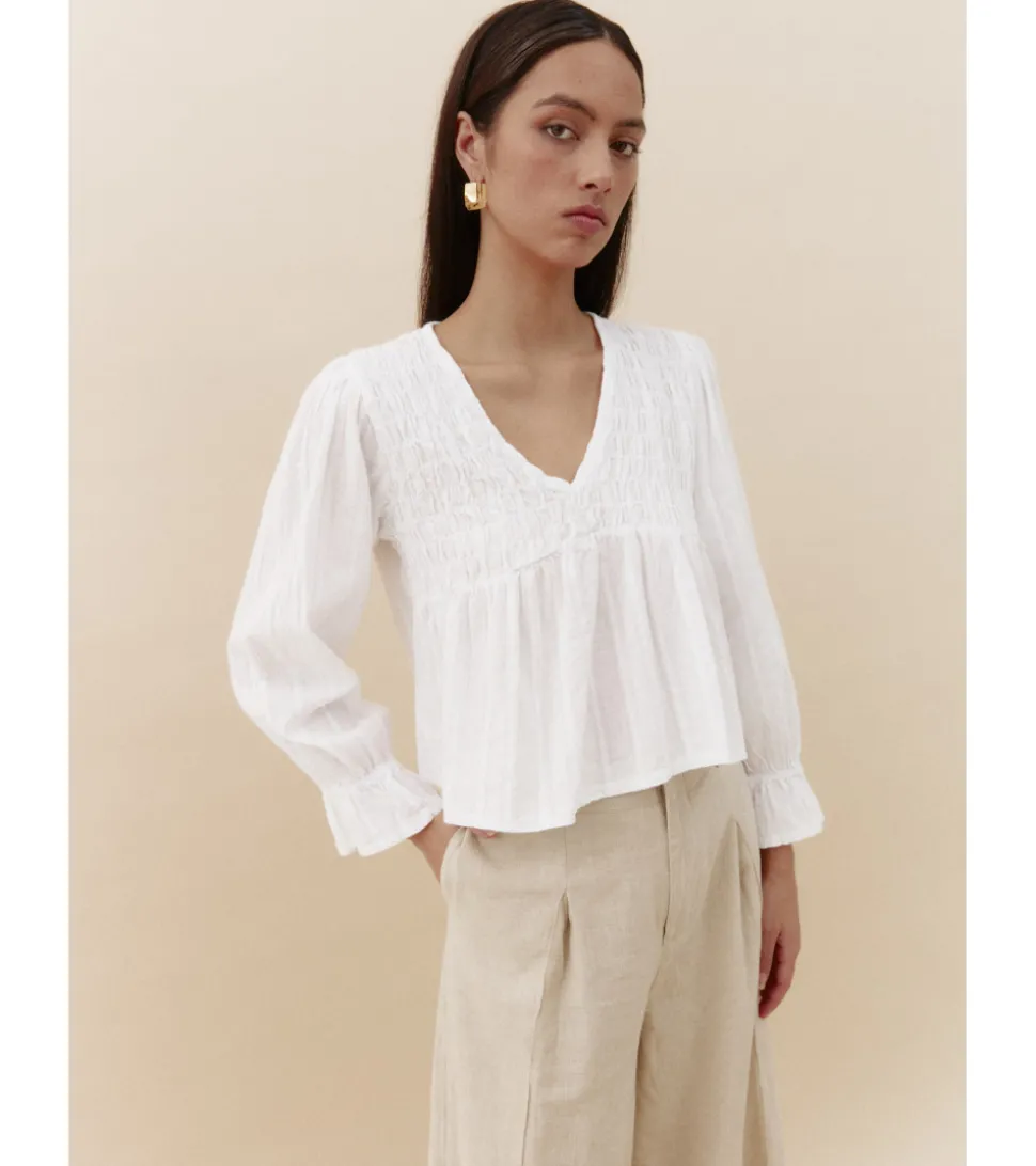 BLUSA NIDO DE ABEJA