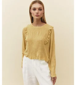 BLUSA NIDO DE ABEJA