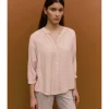 BLUSA PICO BOTONES