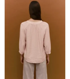 BLUSA PICO BOTONES