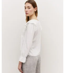 BLUSA PICO BRILLOS