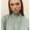 BLUSA PLUMETI HILO METÁLICO