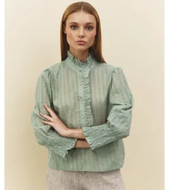 BLUSA PLUMETI HILO METÁLICO