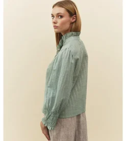 BLUSA PLUMETI HILO METÁLICO