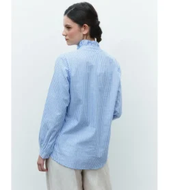 BLUSA RAYAS BOTONES