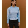 BLUSA RAYAS BRILLO