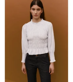 BLUSA RAYAS BRILLO