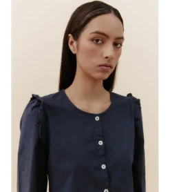 BLUSA RECTA BOTONES