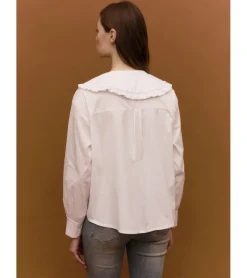 BLUSA ROMÁNTICA CUELLO BOBO