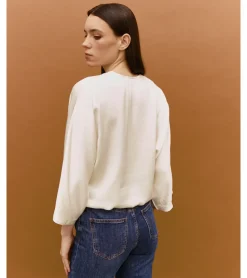 BLUSA SATINADA PICO