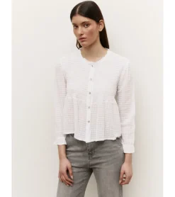 BLUSA TEXTURA BOTONES