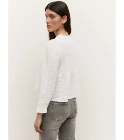 BLUSA TEXTURA BOTONES