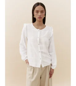 BLUSA TEXTURA CUADROS