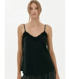 BLUSA TIRANTES SATINADA