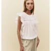 BLUSA VOLANTE HOMBRO