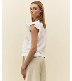 BLUSA VOLANTE HOMBRO