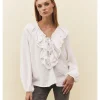 BLUSA VOLANTE LAZADAS
