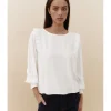 BLUSA VOLANTES HOMBRO