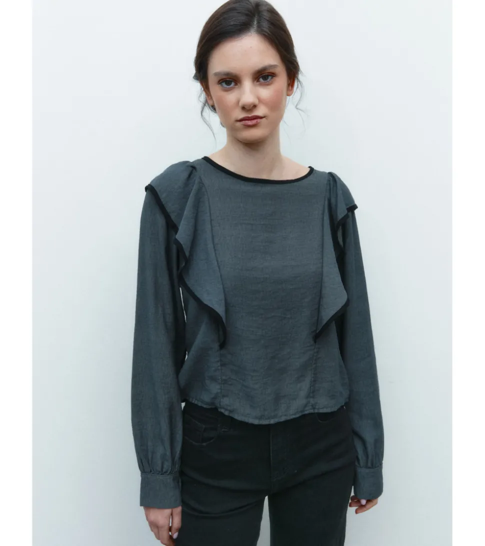 BLUSA VOLANTES VIVOS