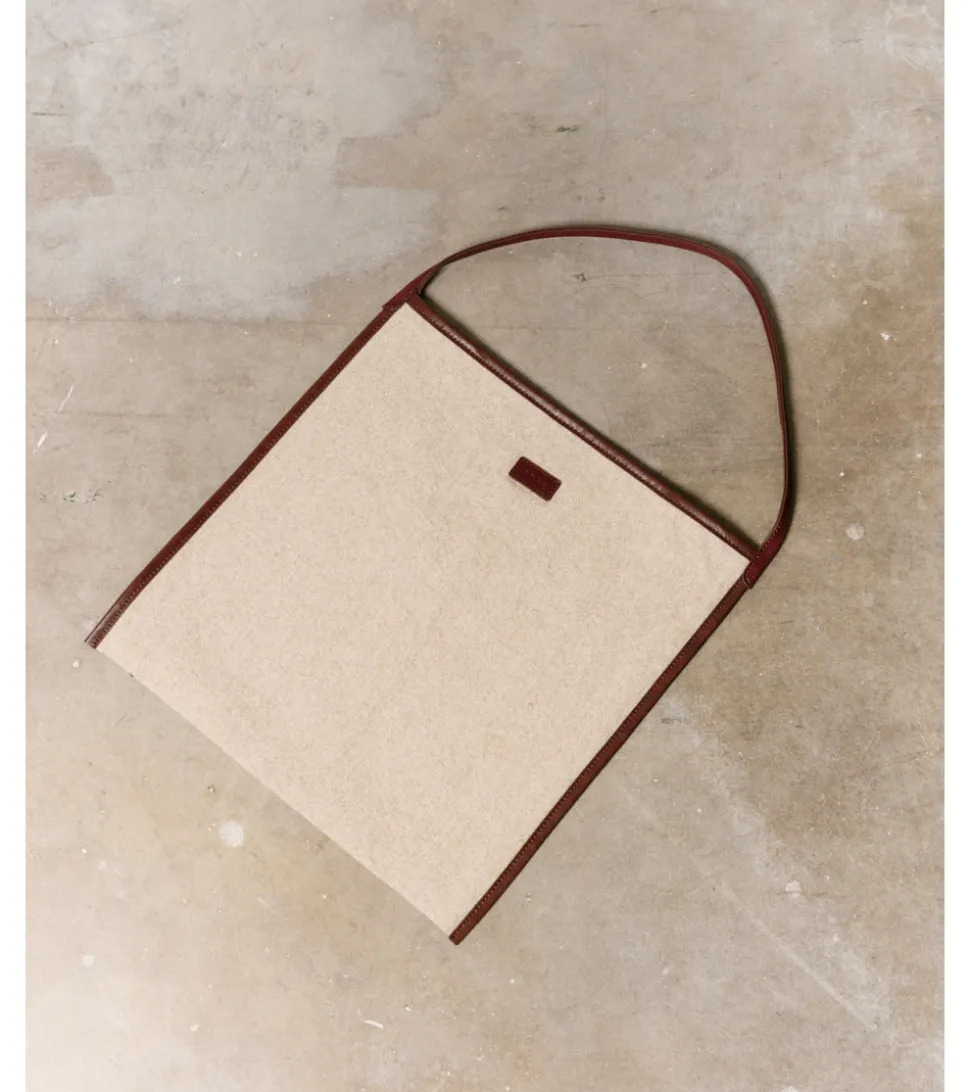 BOLSO ASA LINO PIEL