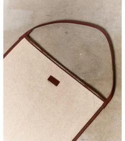 BOLSO ASA LINO PIEL