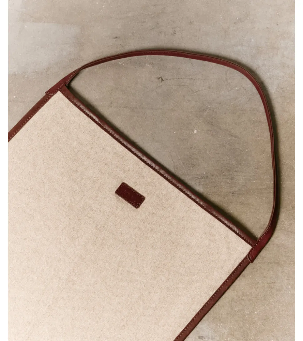 BOLSO ASA LINO PIEL