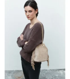 BOLSO BOMBONERA FLECOS