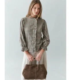 BOLSO DE MANO PIEL