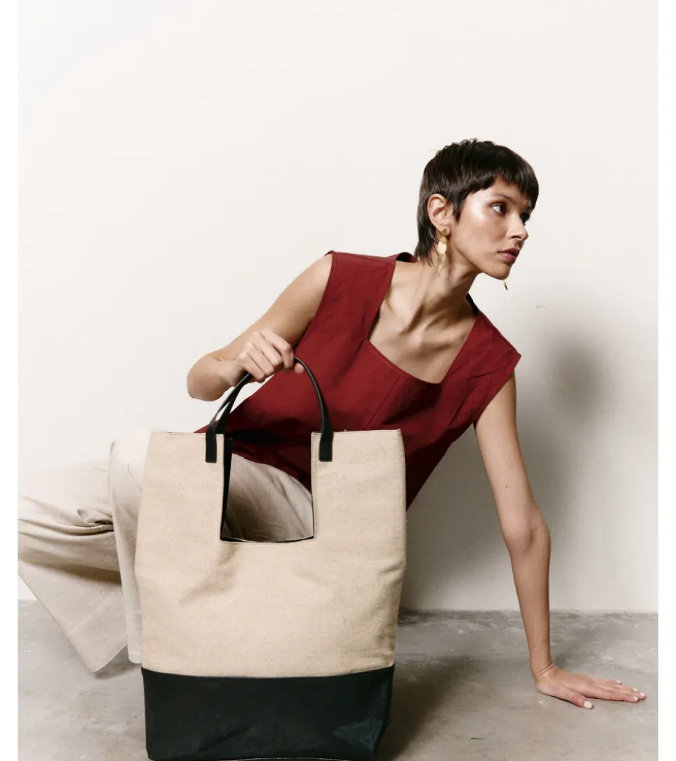 BOLSO MAXI LINO PIEL