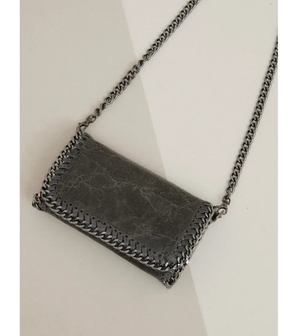 BOLSO PIEL CADENAS