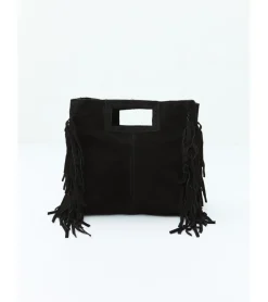 BOLSO PIEL FLECOS