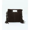 BOLSO PIEL FLECOS