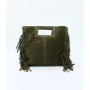 BOLSO PIEL FLECOS