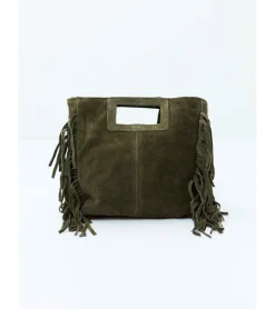 BOLSO PIEL FLECOS